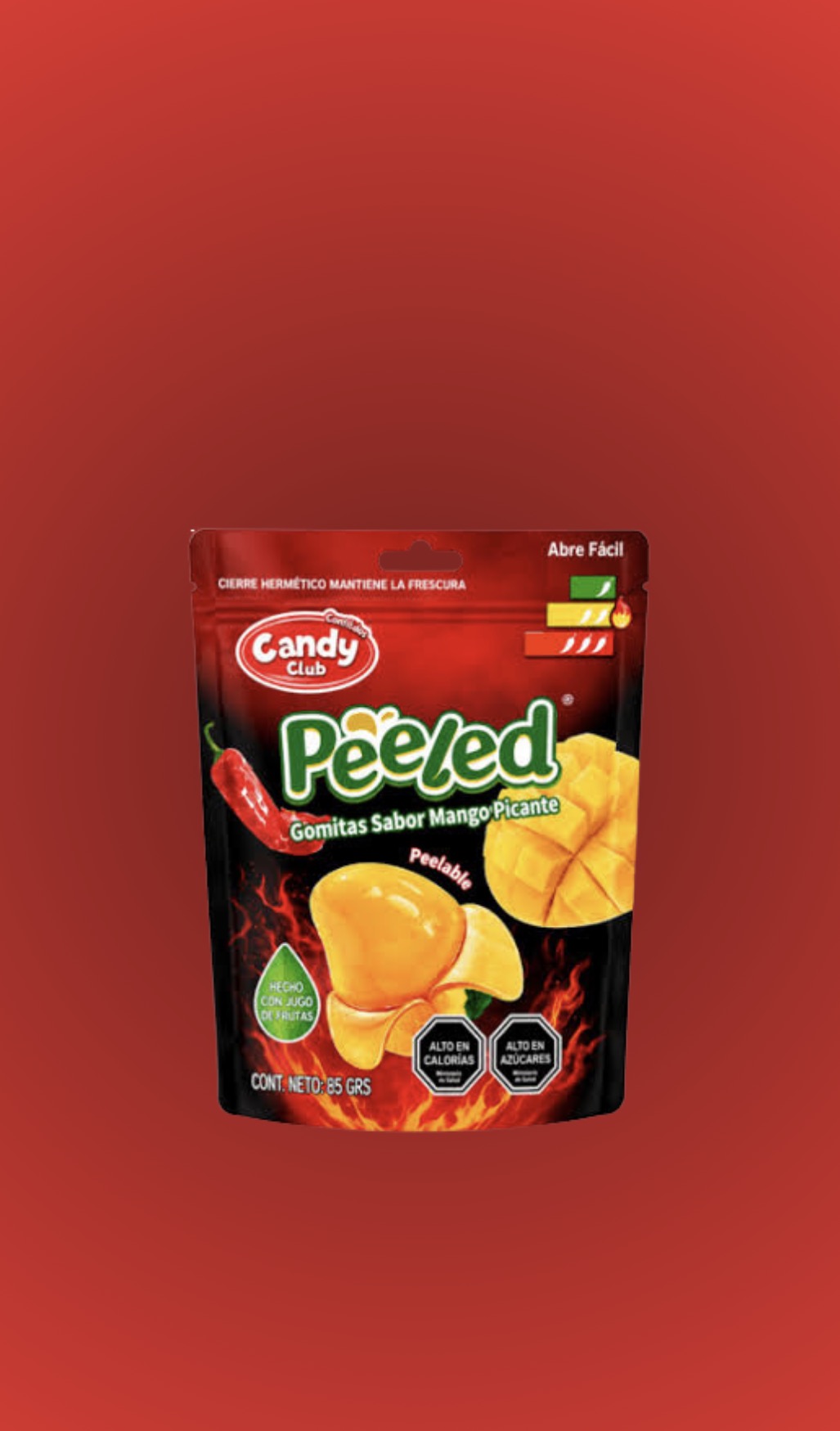 Gomita peleed mango picante
